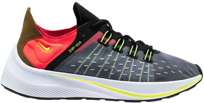 Pre-owned Nike Exp-x14 Black Volt Total Crimson In Black/volt-total  Crimson-dark Grey-wolf Grey-golden Beige | ModeSens