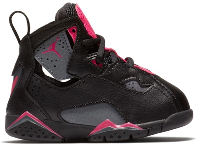 Pre-owned Jordan True Flight Black Dark Grey Deadly Pink (td) In Black/dark Grey-deadly Pink