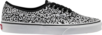 Pre-owned Vans  Authentic A Tribe Called Quest In Black/white