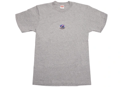 Pre-owned Supreme  Bottle Cap Tee Heather Grey