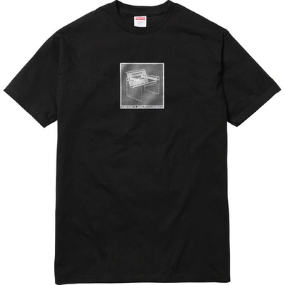 Pre-owned Supreme  Chair Tee Black