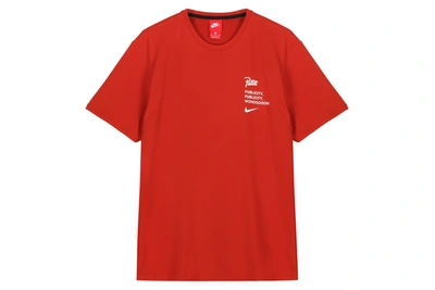 Pre-owned Nike  Nsw Patta Tee Dragon Red