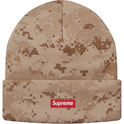 Pre-owned Supreme  Digi Camo Beanie Tan Digi Camo