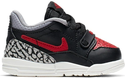 Pre-owned Jordan Legacy 312 Low Bred Cement (td) In Black/gym Red-black-cement Grey