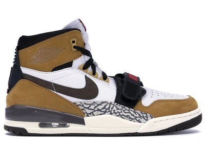 Pre-owned Jordan  Legacy 312 Rookie Of The Year In White/baroque Brown-wheat-varsity Red