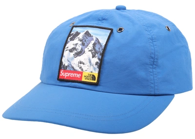 Pre-owned Supreme  The North Face Mountain 6-panel Hat Royal