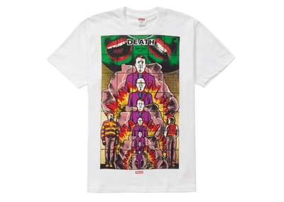 Pre-owned Supreme Gilbert & George Death Tee White