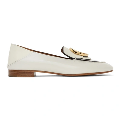 Chloé Buckled Loafers - 白色 In White