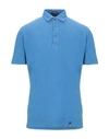 Drumohr Polo Shirts In Blue