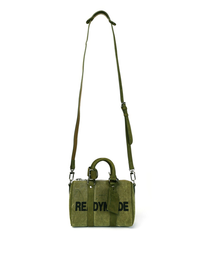 Readymade Embroidered Small Khaki Bag