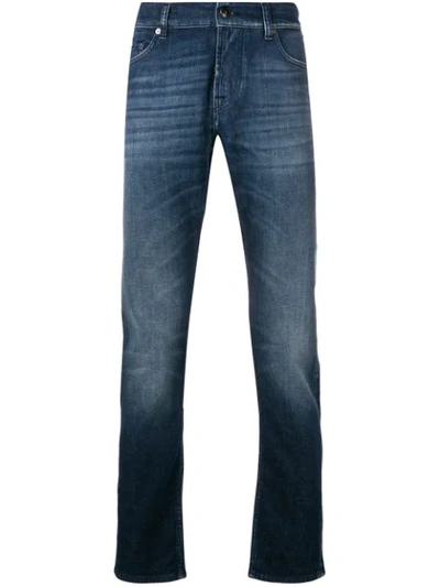 7 For All Mankind Classic Slim-fit Jeans In Blue