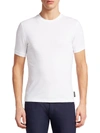 Emporio Armani Basic Soft Stretch T-shirt In White