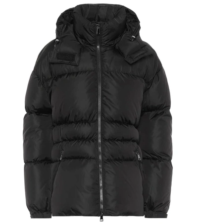 Moncler Danube Zipped Puffer Jacket In Black