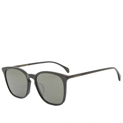 Gucci Ultra Light Acetate Sunglasses In Black