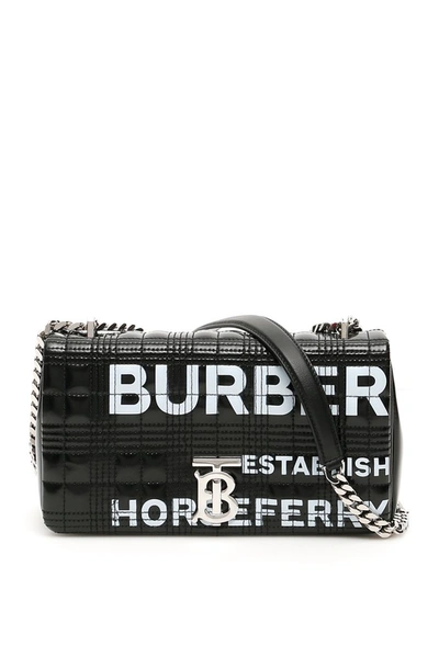 Burberry Black Small Horseferry Lola Bag