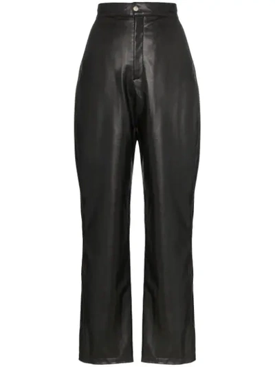 Markoo Wide Leg Trousers In Black