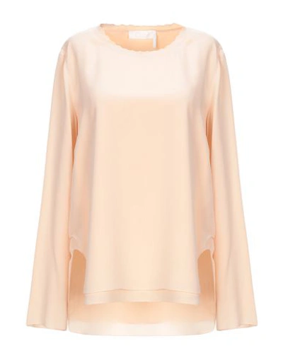 Chloé Blouse In Apricot