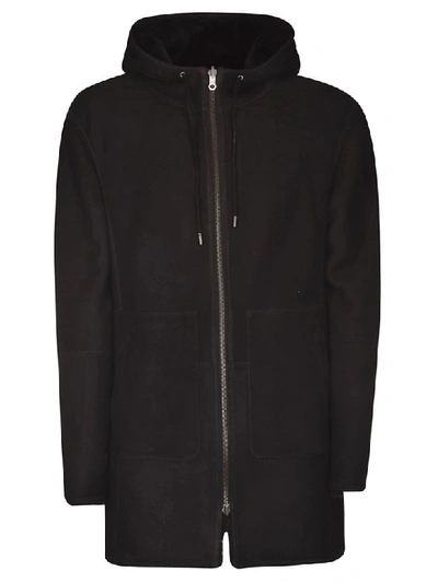 Desa 1972 1972 Reversible Zipped Parka In Black