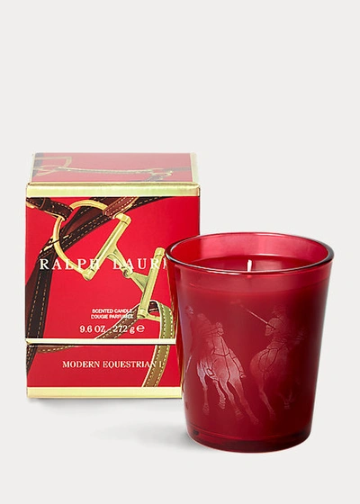 Ralph Lauren Ruby Garrett Scented Candle In Red