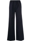 Acne Studios Easy-fit Straight Trousers In Blue