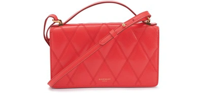 Givenchy Gv3 Wallet Bag In Red