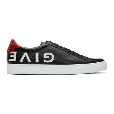 Givenchy Black Reverse Logo Urban Knots Sneakers