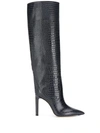Jimmy Choo Mavis 100mm Boots In Navy