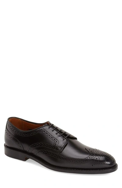 Allen Edmonds 'madison Park' Wingtip In Black Leather