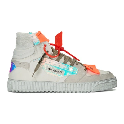 Off-white White Iridescent Off-court 3.0 Sneakers