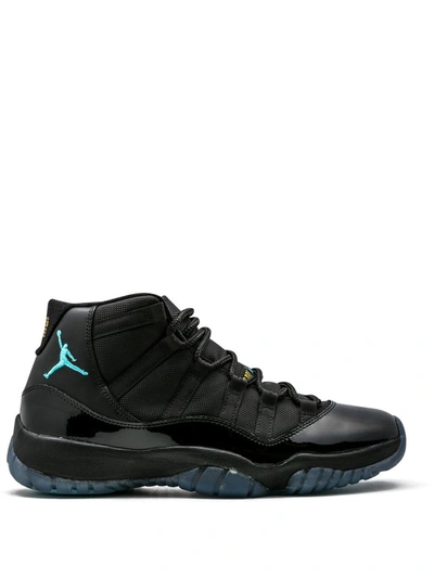 Jordan Air  11 Retro Trainers In Black