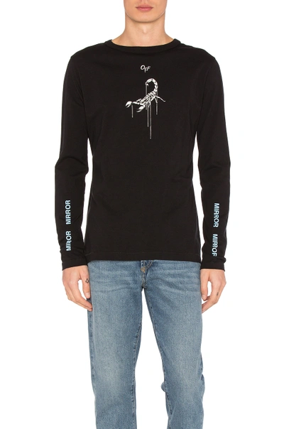 Army Kontur Afvige Off-white Othelo's Scorpion Long Sleeve Tee In Black. In Black Medium |  ModeSens