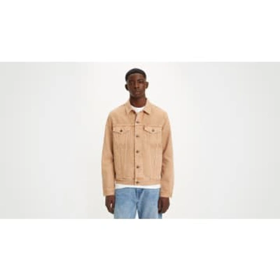 Levi's The Trucker Jacket In Brown, Men's At Urban Outfitters