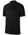Nike Men's Tiger Woods Dri-fit Golf Polo In Black/blac