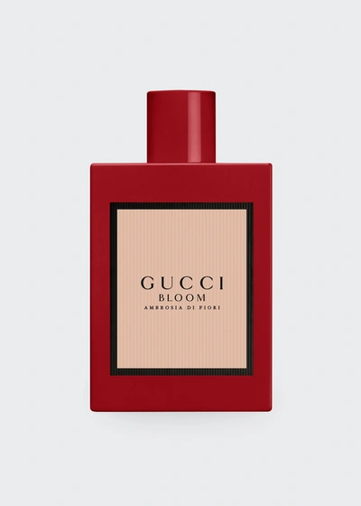 Gucci Bloom Ambrosia Di Fiori Eau De Parfum Intense For Her 3.3 oz/ 100 ml In White