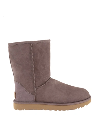 Ugg Classic Short Ii Boots In Dark Beige