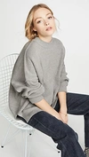 Free People Easy Street Tunic Sweater In Grey
