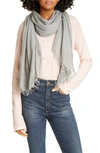 Rag & Bone Buckley Modal Scarf In Grey