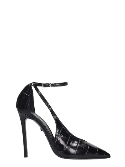 Greymer Pumps In Black Leather