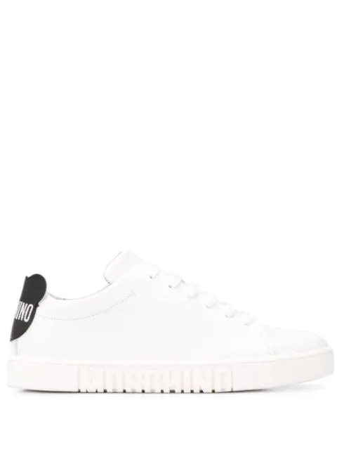 moschino logo sneakers