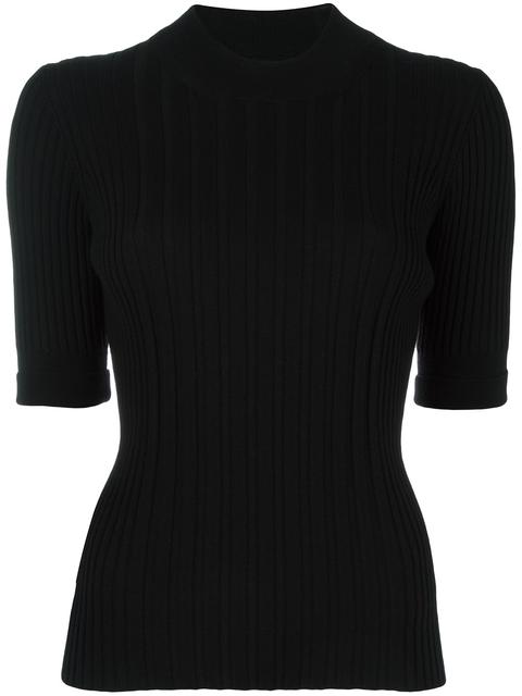 Maison Margiela Ribbed Knitted Top | ModeSens