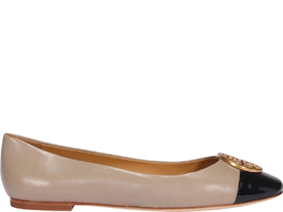 Tory Burch Chelsea Ballet Flats In Pink