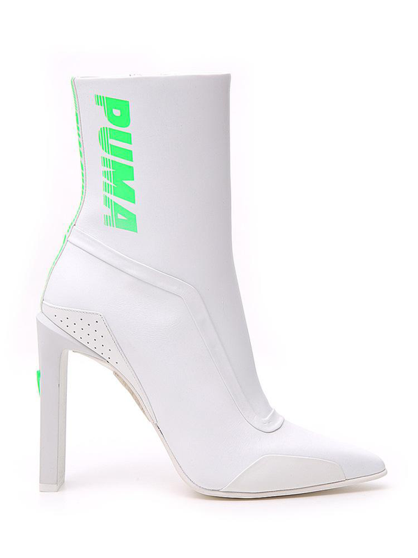 Fenty X Puma Pointed Toe Heel Boots In Multi Modesens