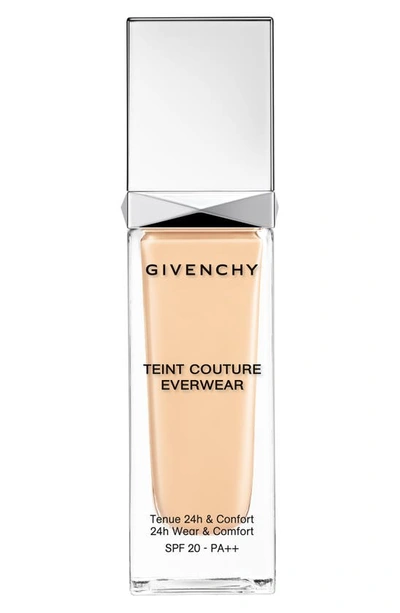 Givenchy - Teint Couture Everwear 24h Wear & Comfort Foundation Spf 20 - # N98 30ml/1oz In Beige