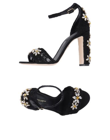 Dolce & Gabbana Sandals In Black | ModeSens