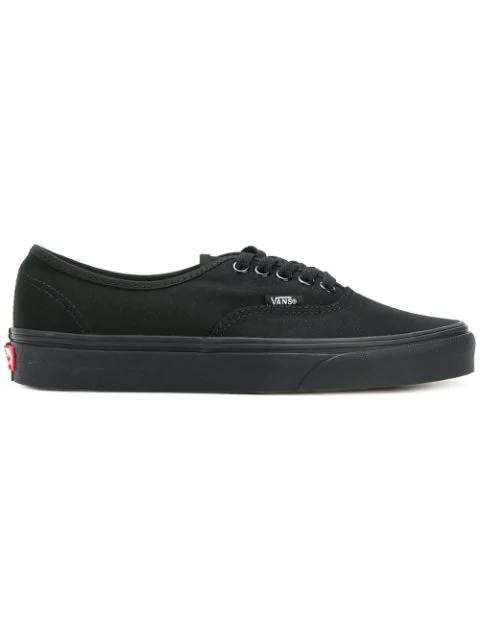 vans classic authentic triple black trainers