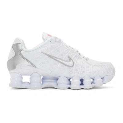 Nike Shox Total Sneakers In White