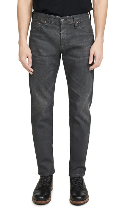 Ag Tellis Modern Slim Fit Jeans In 3 Years Earn In Black