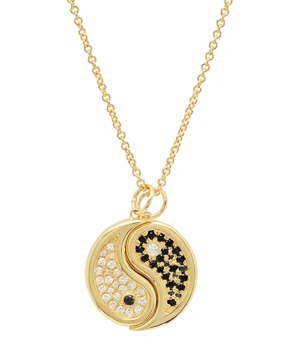 Established Jewelry 2-piece 18k Diamond Yin-yang Necklace Set In Gold