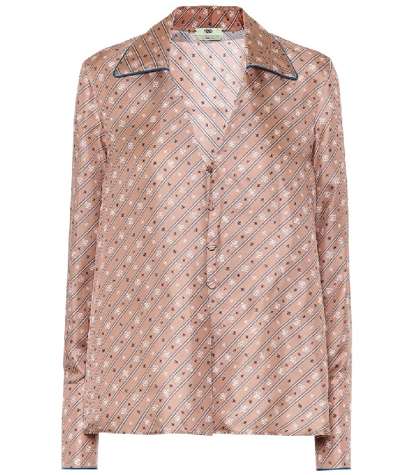 fendi blouse logo