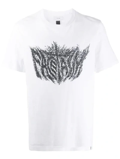 Facetasm Graphic-print T-shirt In White
